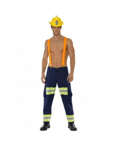 Costume Deguisement Pompier Sexy Homme Striptease