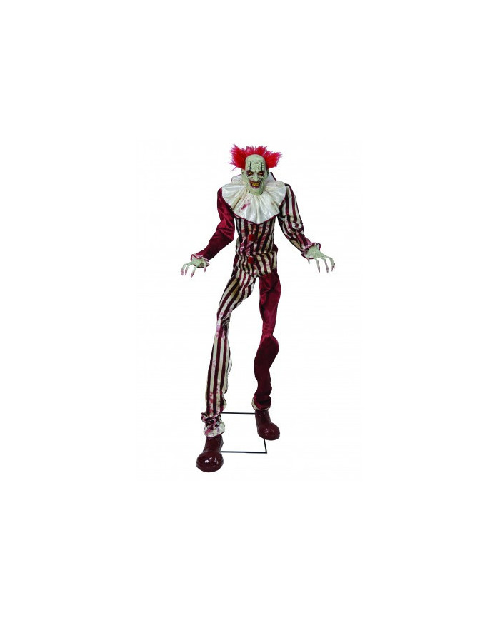 Poupée d'animation d'Halloween Clown maléfique avec Pop 80 cm