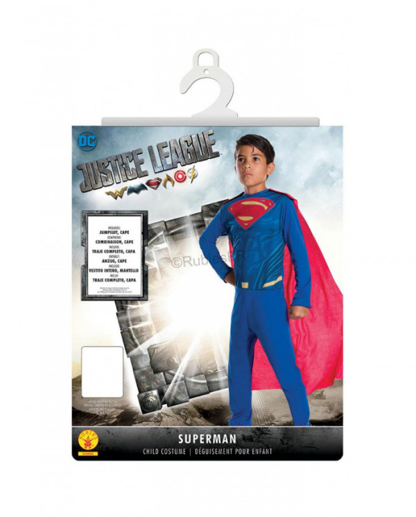 Deguisement Superman Enfant Officiel Justice League Pas Cher